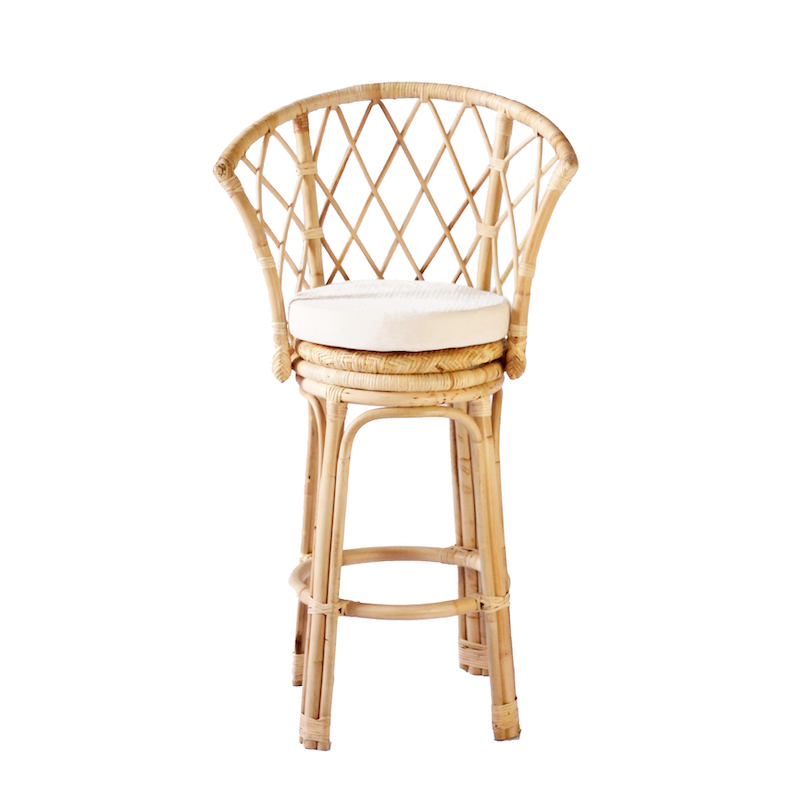 Rattan Counter Stool Stor 0001 Sheo, Synthetic Rattan Counter Stools