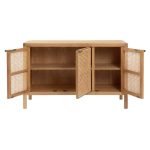 Sungkai Wood Rattan Cabinet CABI-0001 - Image 4